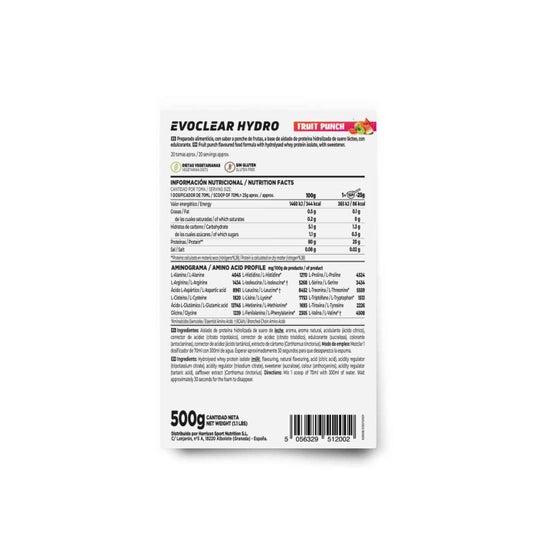 HSN Evoclear Hydro Ponche de Frutas 500g