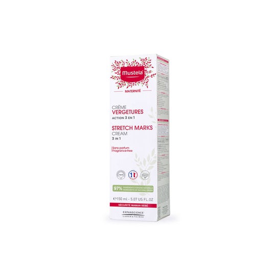 Mustela Stretch Mark Cream 3 em 1 Acção 150ml