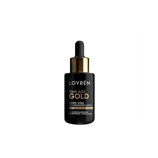 Lovren Time Age Gold Sérum Facial Lift-Tripedtide Effect 30ml