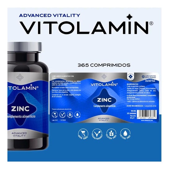 Vitolamin Zinc 365comp Vitolamin Zinc 365comp