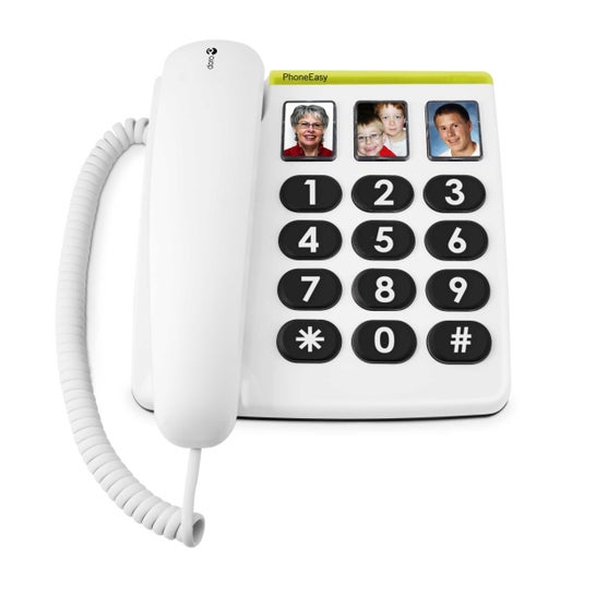 Telefone Doro Easy 331Ph Branco