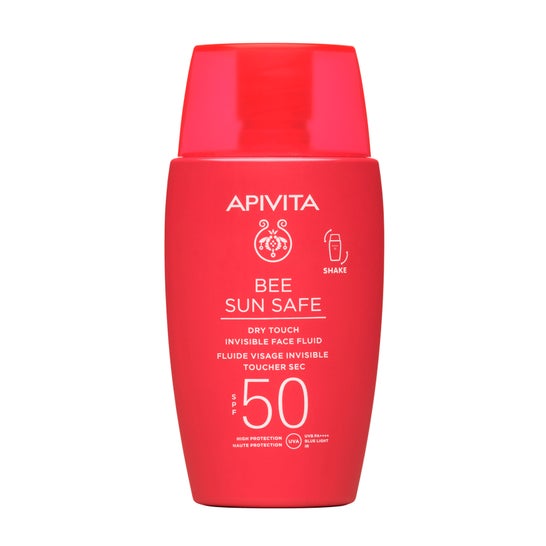 Apivita Bee Sun Safe Fluido Facial Hidratante Spf50 50ml