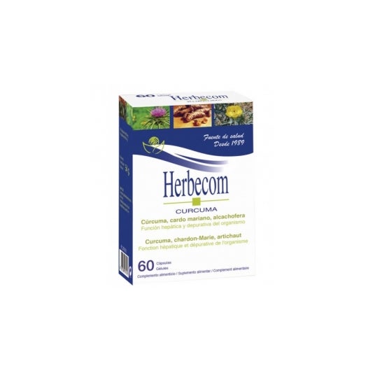 Herbecom Curcuma 60 cápsulas