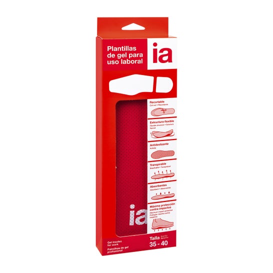 Interapothek Palmilha de Gel para Trabalho 1 unid.