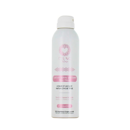 Musc Intime Leite Corporal Spray Perfumado Almíscar Branco 200 ml