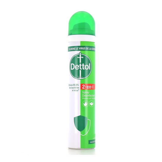 Dettol Desinfectante 2En1 Spray 90ml