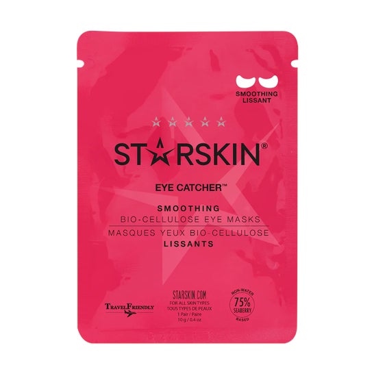 Starskin Eye Catcher Smoothing Bio-Cellulose Eye Masks 1 Par