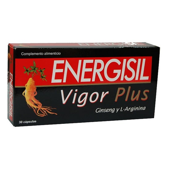 Energisil Vigor Plus Ginseng + Arginina 30Caps
