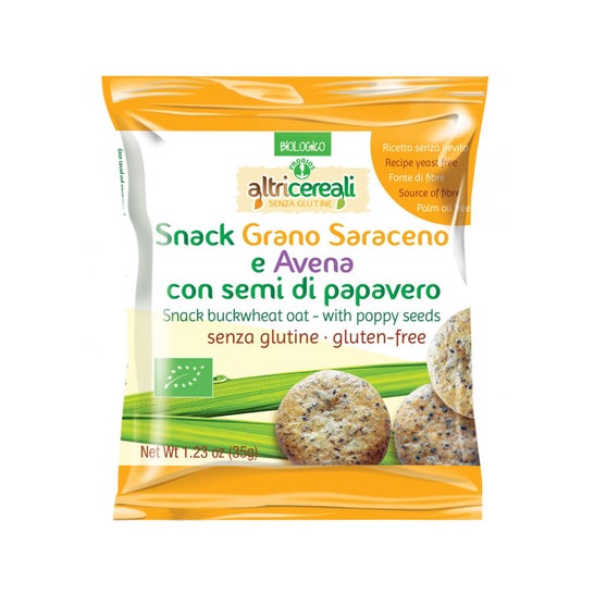 Probios Snack Alforfón y Avena Sin Gluten Bio 35g