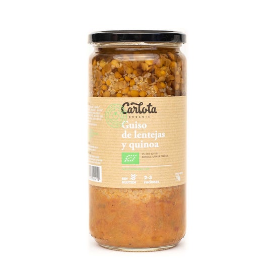 Caldeirada de Lentilha Orgânica Carlota com Quinoa 720g