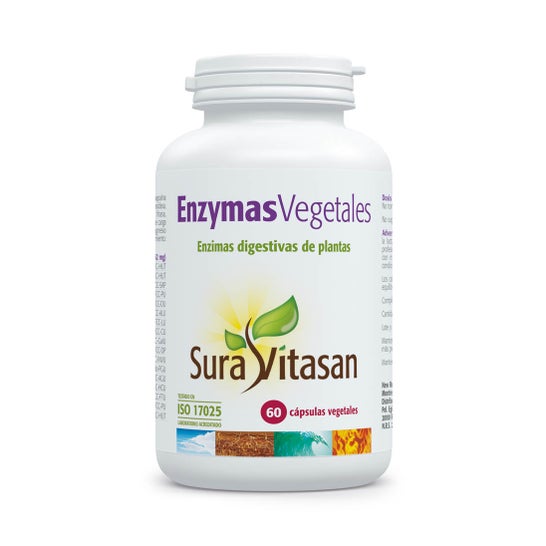 Enzimas Vegetals Sura Vitasan 60caps