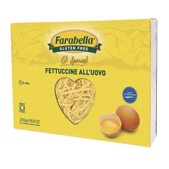 Farabella Pasta Fettuccine con Huevo Bio 250g