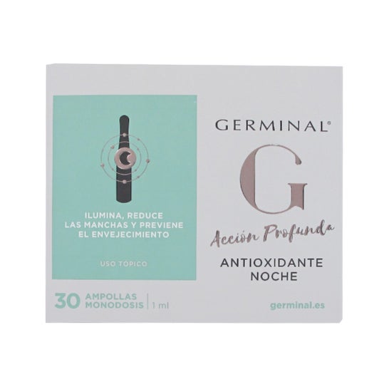 Germinal Deep Action Antioxidant Night 1 Ml 30 Ampolas