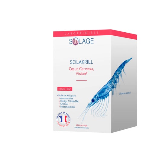 Laboratoires Solage Solakrill Ômega-3 60caps