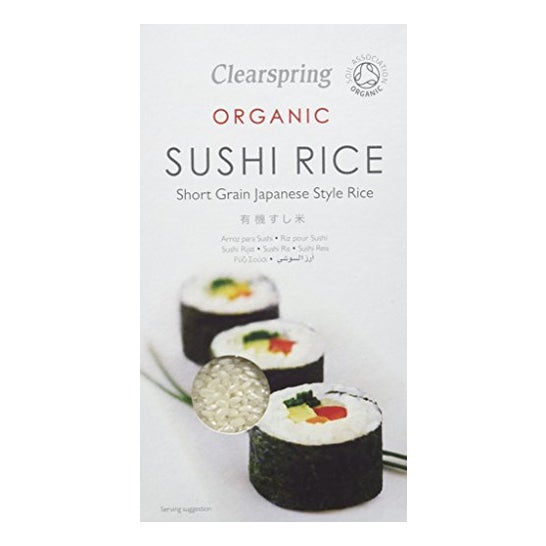 Arroz Sushi Rice Clearspring 500g