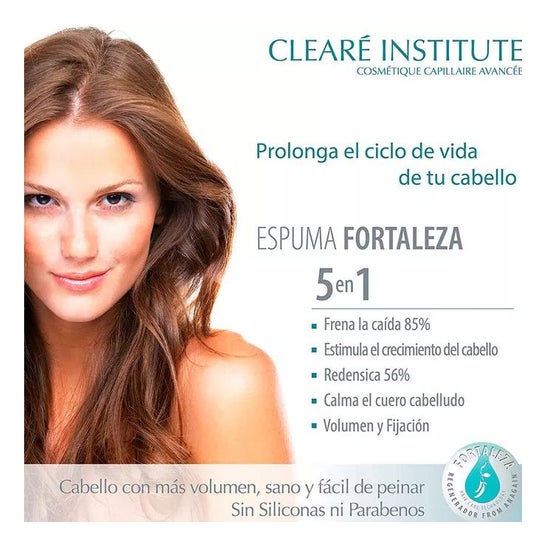 Instituto Clearé espuma anti-queda fortaleza 150ml Instituto Clearé espuma anti-queda fortaleza 150ml