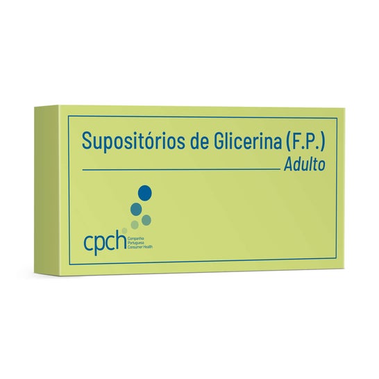 Cpch Supositórios de Glicerina (F.P.) Adulto 1970mg 12 Unidades