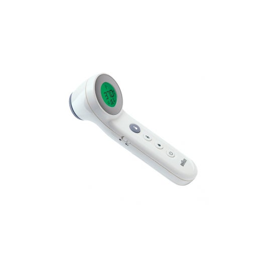 Termómetro frontal sem contacto da Braun BNT400WE