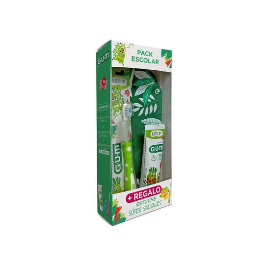 Gum Pack Escolar Kids com Estojo +3 Anos