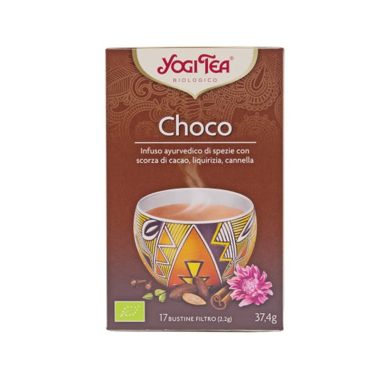 Chá de Yogi chocolate 17 sacos