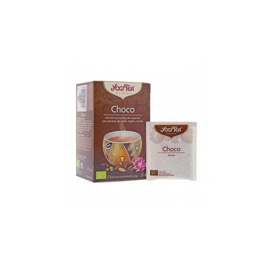 Chá de Yogi chocolate 17 sacos