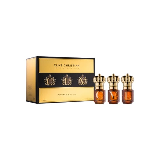 Clive Christian Private Collection Set Perfume CLV para Mulheres 3x10ml