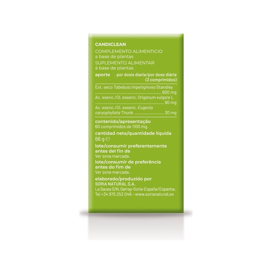 Soria Natural Candiclean 60comp