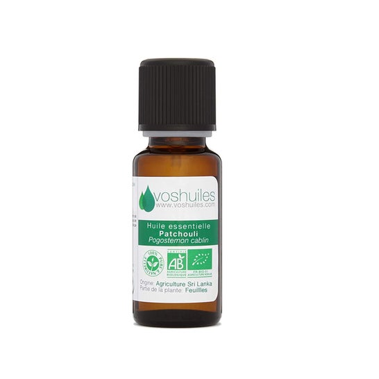 Voshuiles Óleo Essencial Orgânico de Patchouli 5ml