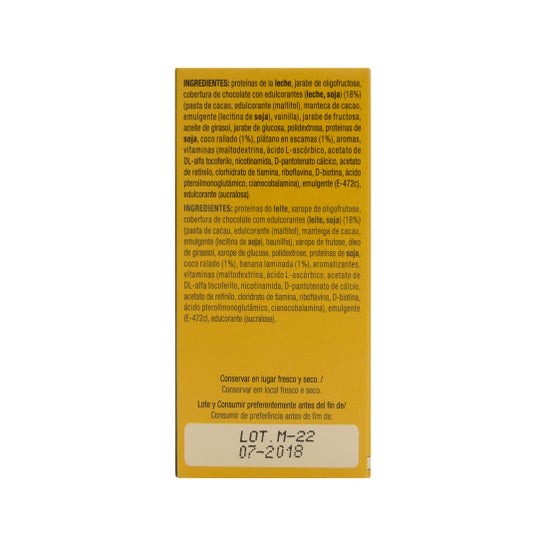 Siken Diet barrita sabor coco banana 5uds