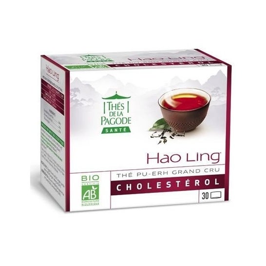 Chás do Pagoda Hao Ling Tea 30 Saquinhos de chá