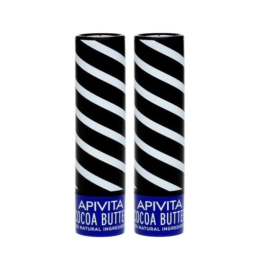 Apivita Baton Duplo Azul Cacau 2x8,8g
