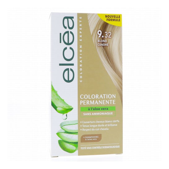 Elcea Coloração Permanente Aloe Vera 9.32 Loiro Cinza 140 ml