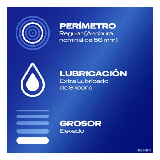 Preservativos Durex® Extra Seguro 12pcs Preservativos Durex® Extra Seguro 12pcs