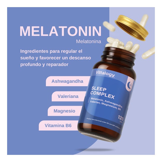 Vittalogy Sleep Premium 120 cápsulas