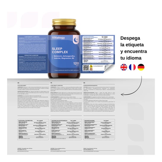Vittalogy Sleep Premium 120 cápsulas
