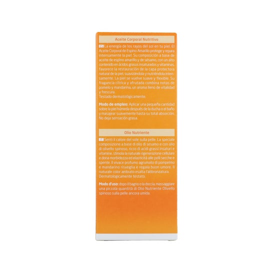 Weleda óleo de corpo de espinheiro mar 100ml