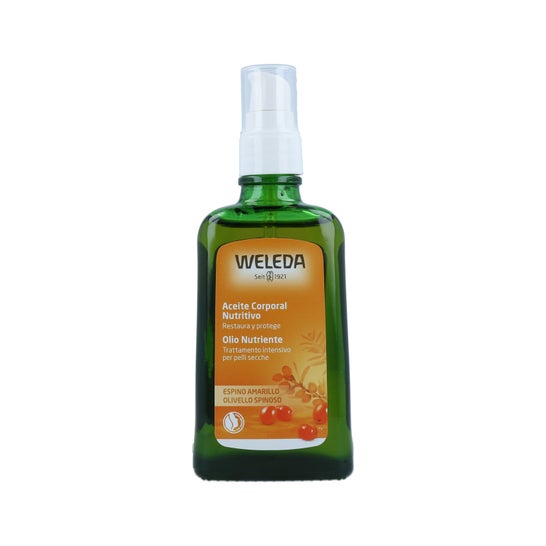 Weleda óleo de corpo de espinheiro mar 100ml