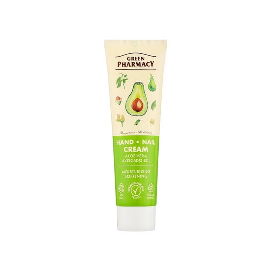 Green Pharmacy Creme de Mãos e Unhas Aloé Vera Abacate 100 ml