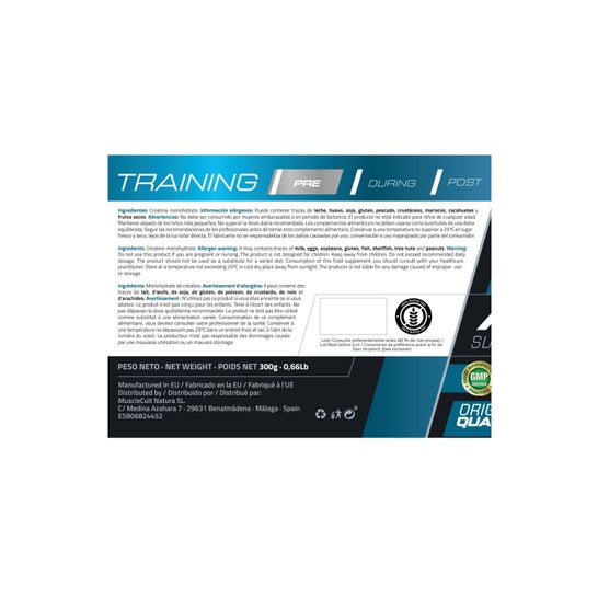 MuscleFit Pack Creatina Monohidrato Micronizada 2x300g