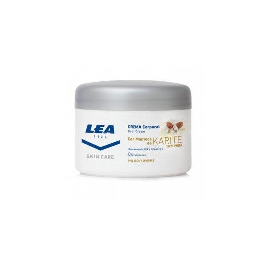 Lea Skin Care Creme Corporal com Manteiga de Karité de Pele Seca 200ml