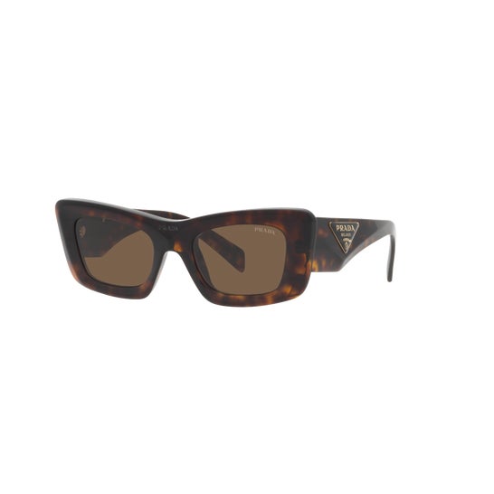 Prada Pr 13Zs 50 Óculos Sol Dark Brown & Tortoise 1 Unidade