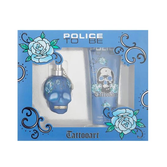 Police To Be Tattooart Coffret Perfume 40 ml + Loção Corporal 200 ml