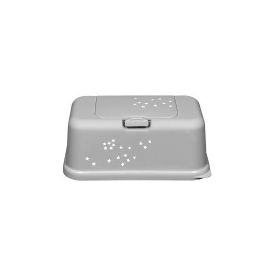 FunkyBox Porta Toalhitas Cinza 1 Unidade