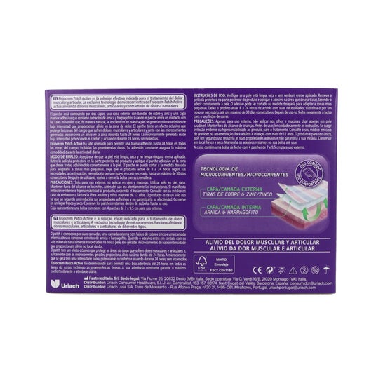Fisiocrem Active Patch 4 pcs