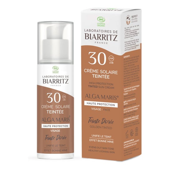 Laboratoires de Biarritz Creme Facial Cor Dourado Spf30 50ml