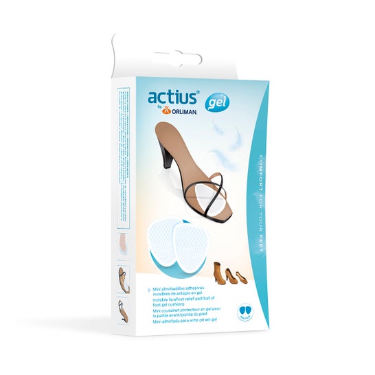 Actius Mini Gel Invisível Almofada Invisível One Size 1 pc