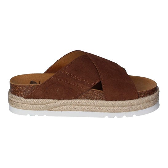 Camurça Cruzada Malindy W Brown 40