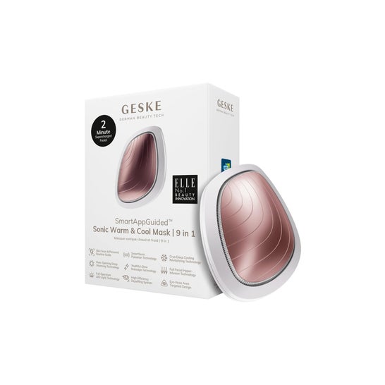 Geske Sonic Warm & Cool Mask 9 In 1 White Rose Gold 1 Unidade
