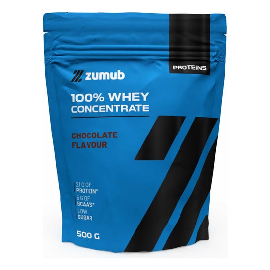 Zumub 100% Whey Concentrate Chocolate 500g