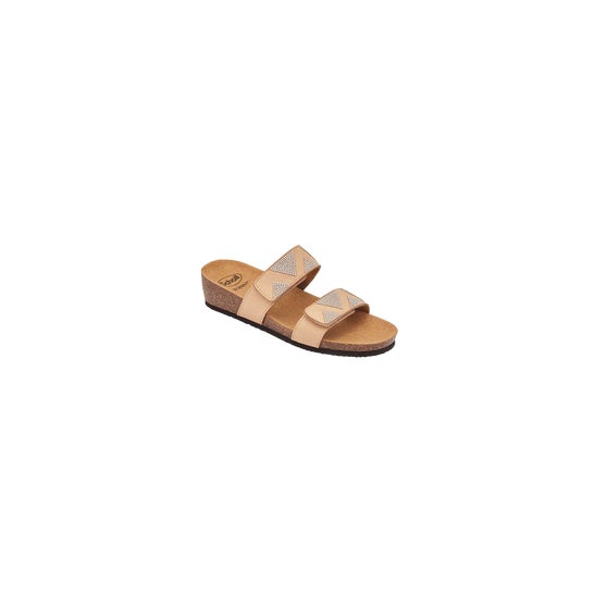 Scholl Dubai 2 Straps Beige Tamanho 38 1 Par